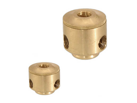 Custom CNC Turning Brass Component Lighting Parts